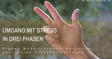Umgang mit Stress in drei Phasen